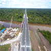Chinese contractor completes 12km section of Brunei viaduct  image
