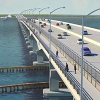 Design-build contract let for Florida's Shands Bridge image