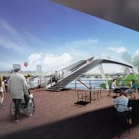 ‘Funicular’ added to Dutch footbridge image