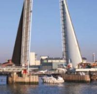 Latest repair gets under way for Poole lifting bridge image