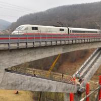 High-speed tests begin on Filstal Bridge logo 