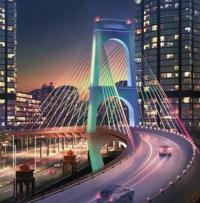 Contracts awarded for Qatar bridge logo 
