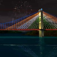 India approves hybrid bridge over Krishna River logo 