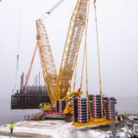 Pylon construction begins for record-breaking Helsinki bridge logo 