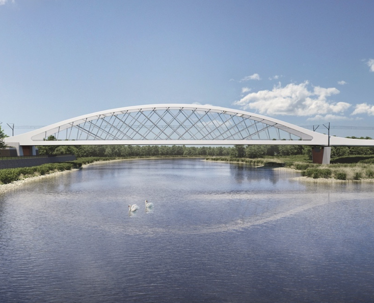 Rail bridge between Germany and Poland secures planning permission logo 