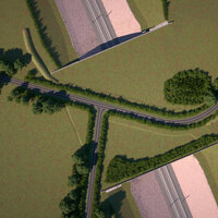 99m wide green bridge for UK’s high speed rail line logo 
